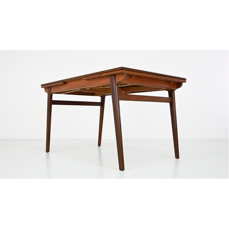 Danish vintage extendable table by Hans J. Wegner