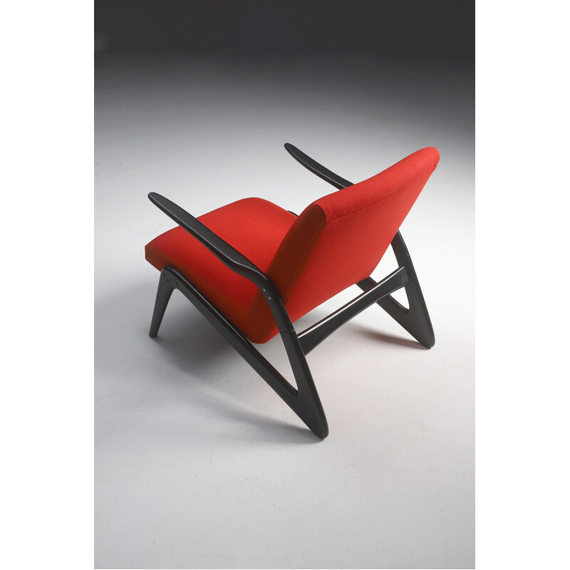 Pareja de sillones vintage S6-L de Alfred Hendrickx