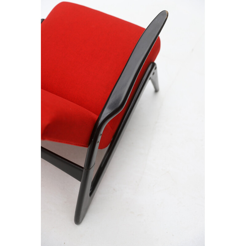 Paire de fauteuils vintage S6-L par Alfred Hendrickx