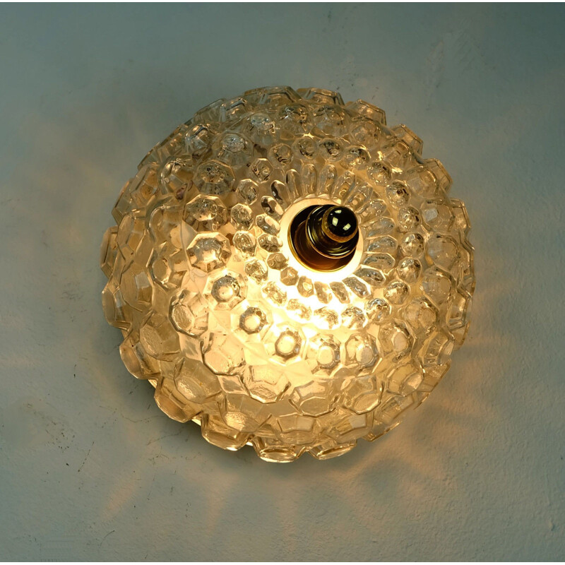 Wall lamp Limburg made in bubble glass - 1960