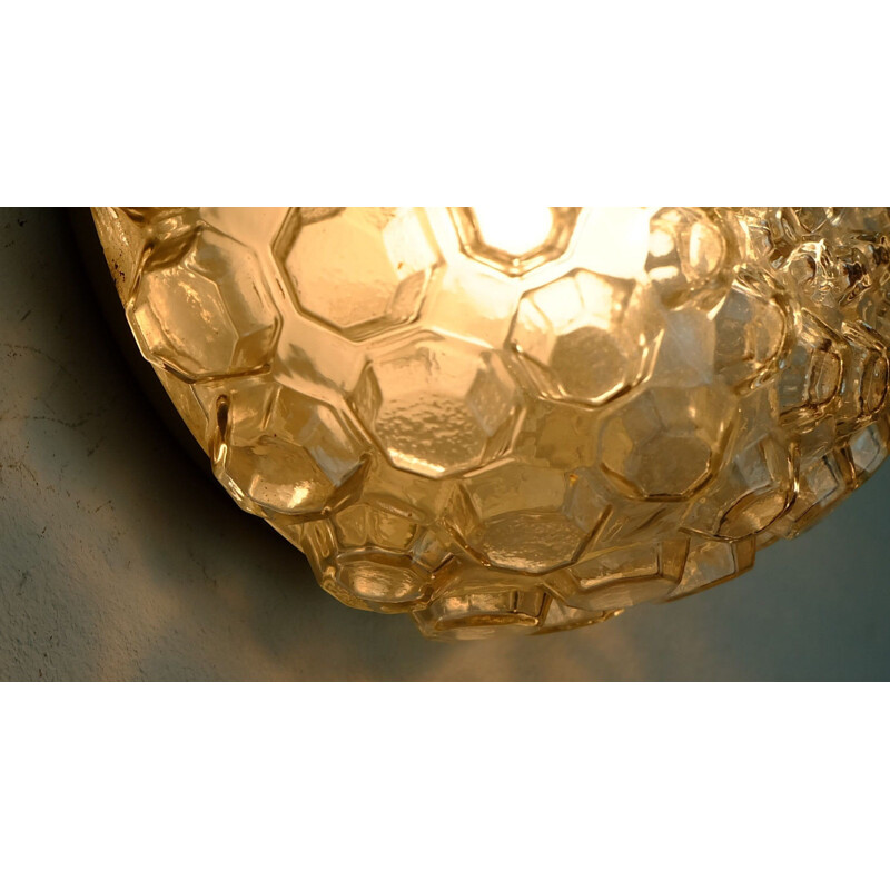 Wall lamp Limburg made in bubble glass - 1960