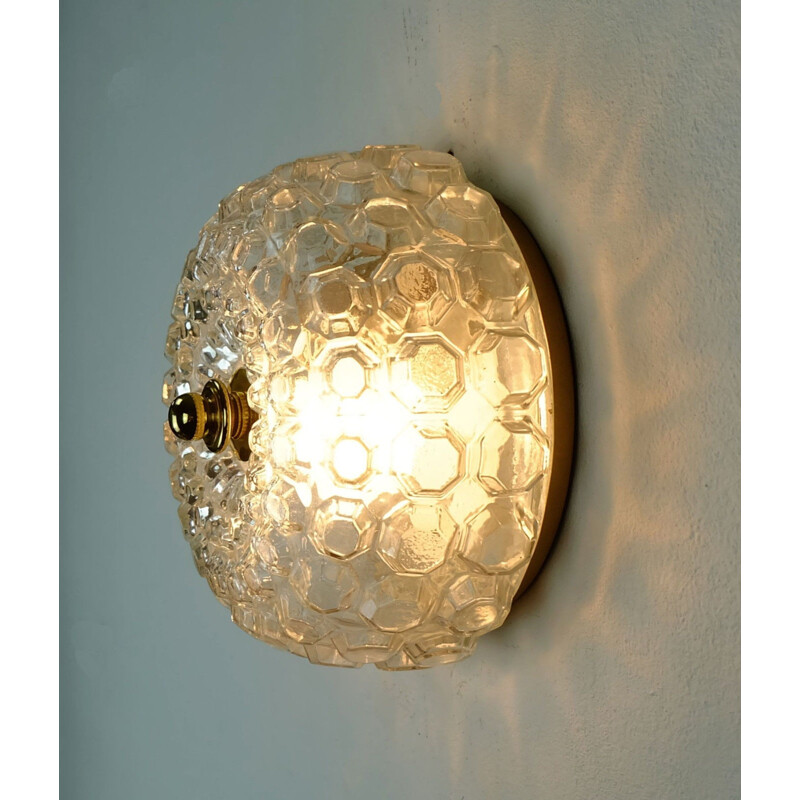 Wall lamp Limburg made in bubble glass - 1960