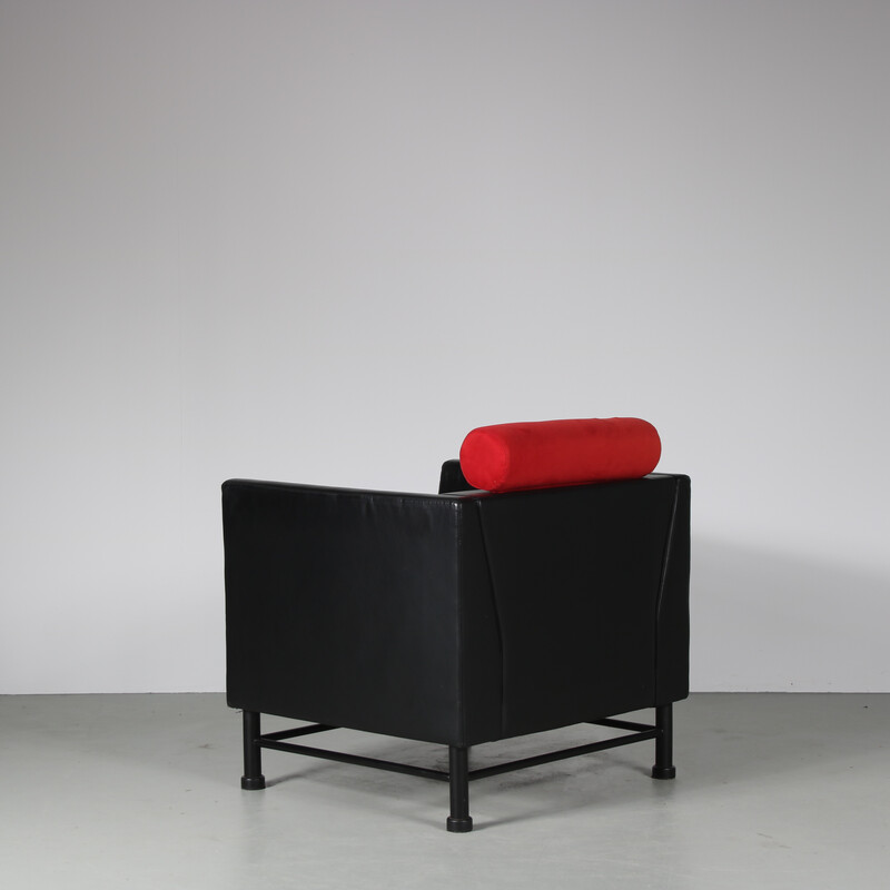 Coppia di poltrone vintage "East Side" di Ettore Sottsass per Knoll International, USA 1980