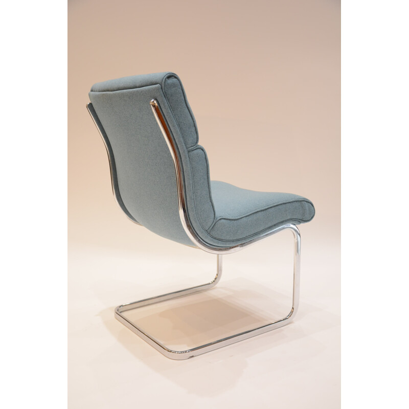Blue armchair from ex-GDR - 1970s