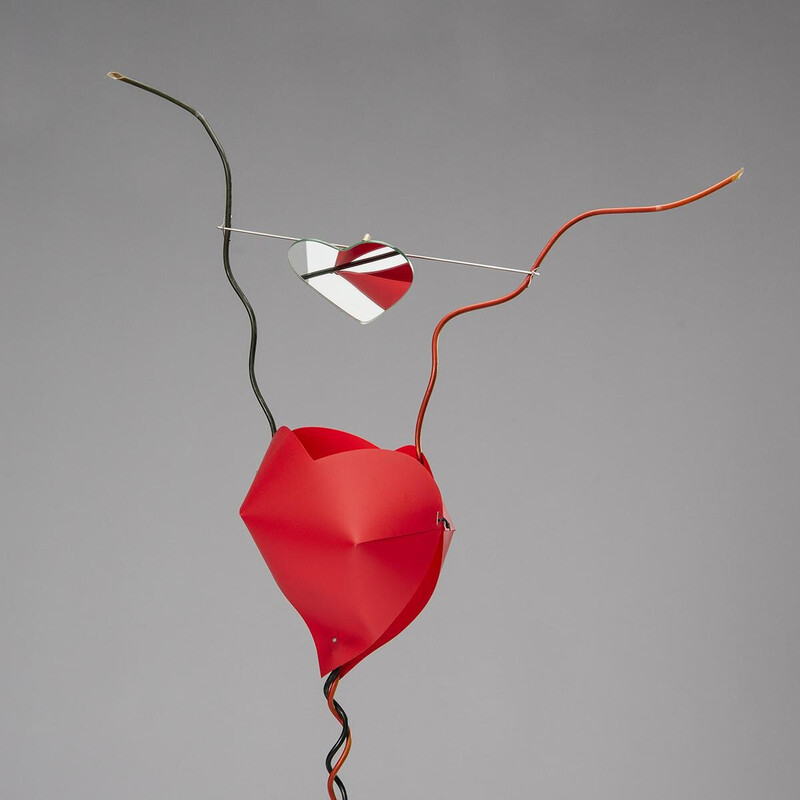 Vintage One from The Heart lamp by Ingo Maurer, 1989