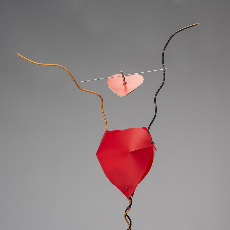 Vintage One from The Heart lamp by Ingo Maurer, 1989
