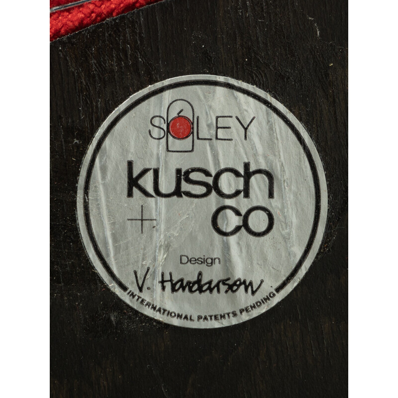 Juego de 6 sillas vintage "2750 Sóley" de Valdimar Hadarson para Kusch and Co