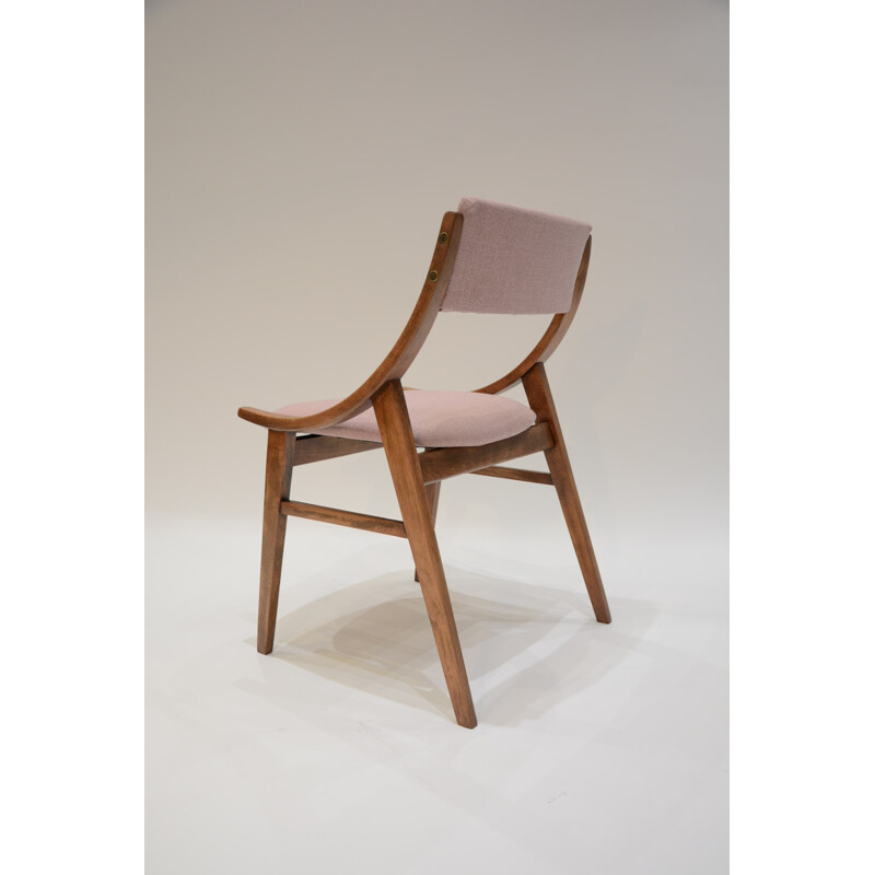 Pink chair model SAUT - 1960s