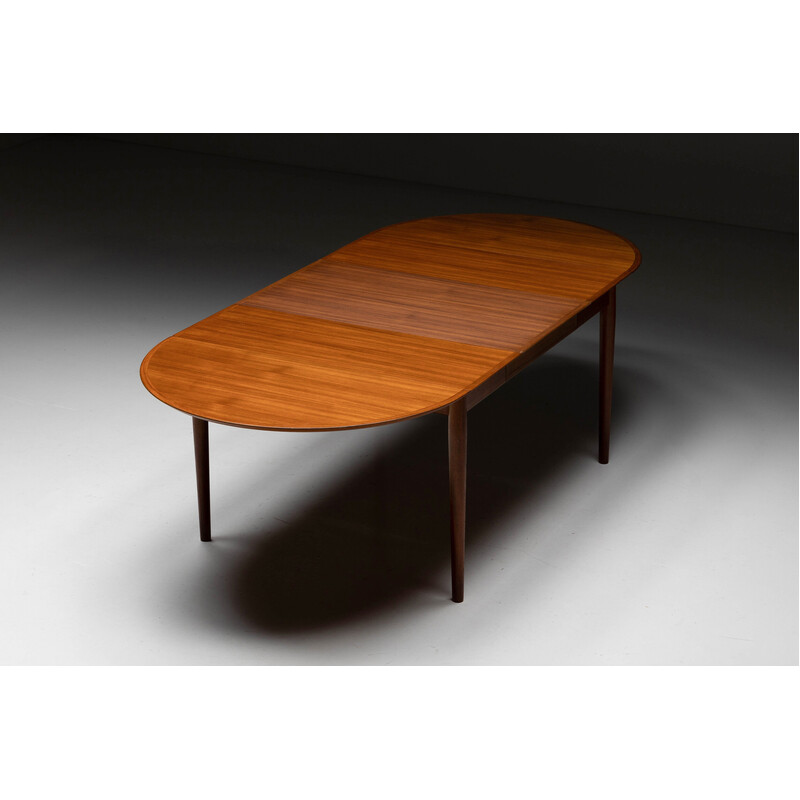 Danish vintage dining table by Arne Vodder for Sibast, 1960s