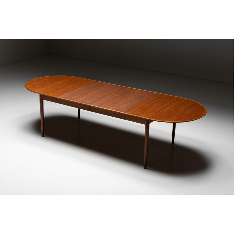 Danish vintage dining table by Arne Vodder for Sibast, 1960s