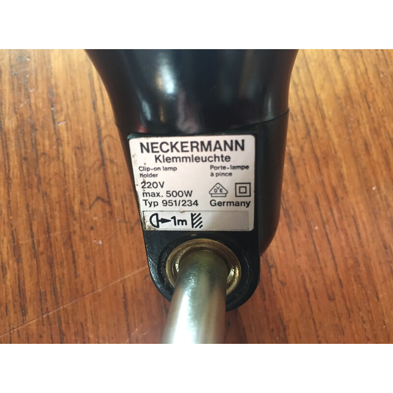 Neckermann clip on lamp 951-234 - 1960s
