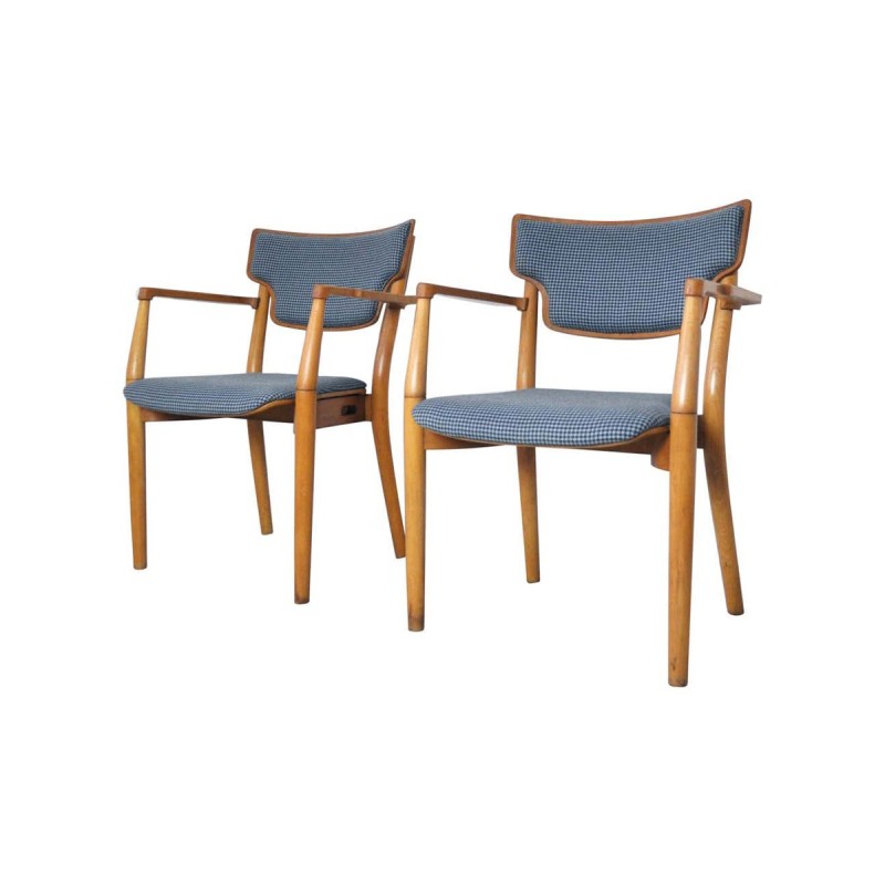 Vintage Portex fauteuil van Peter Hvidt en Orla Mølgaard-Nielsen voor Fritz Hansen, Duitsland 1940