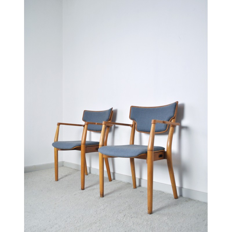 Vintage Portex armchair by Peter Hvidt and Orla Mølgaard-Nielsen for Fritz Hansen, Germany 1940s