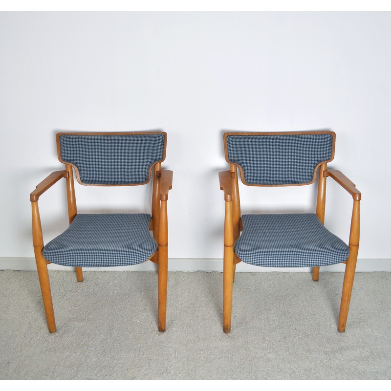 Vintage Portex fauteuil van Peter Hvidt en Orla Mølgaard-Nielsen voor Fritz Hansen, Duitsland 1940