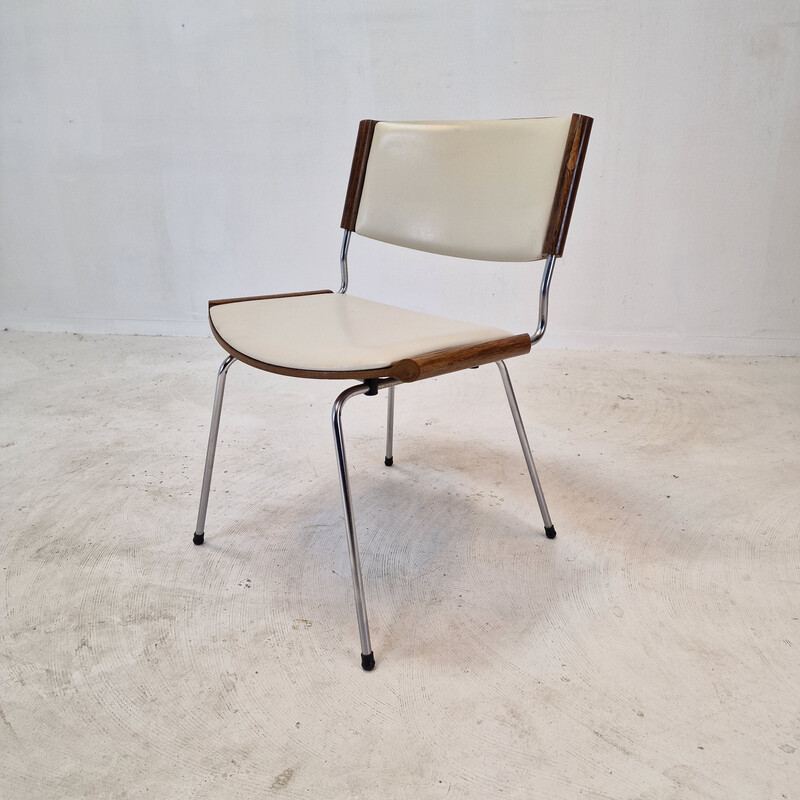 Set of 4 vintage "Badminton" dining chairs by Nanna Ditzel for Kolds Savvaerk, Denmark 1960s