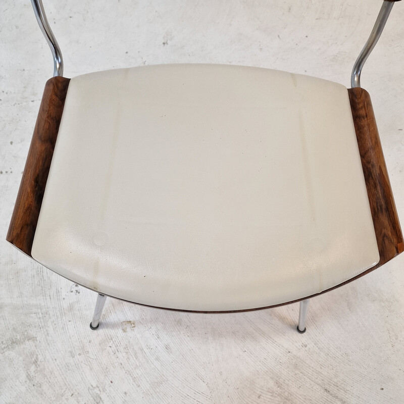 Set of 4 vintage "Badminton" dining chairs by Nanna Ditzel for Kolds Savvaerk, Denmark 1960s