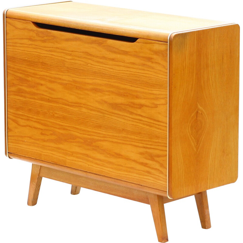 Bedclothes cabinet produced by Jitona Czechoslovakia - 1960s