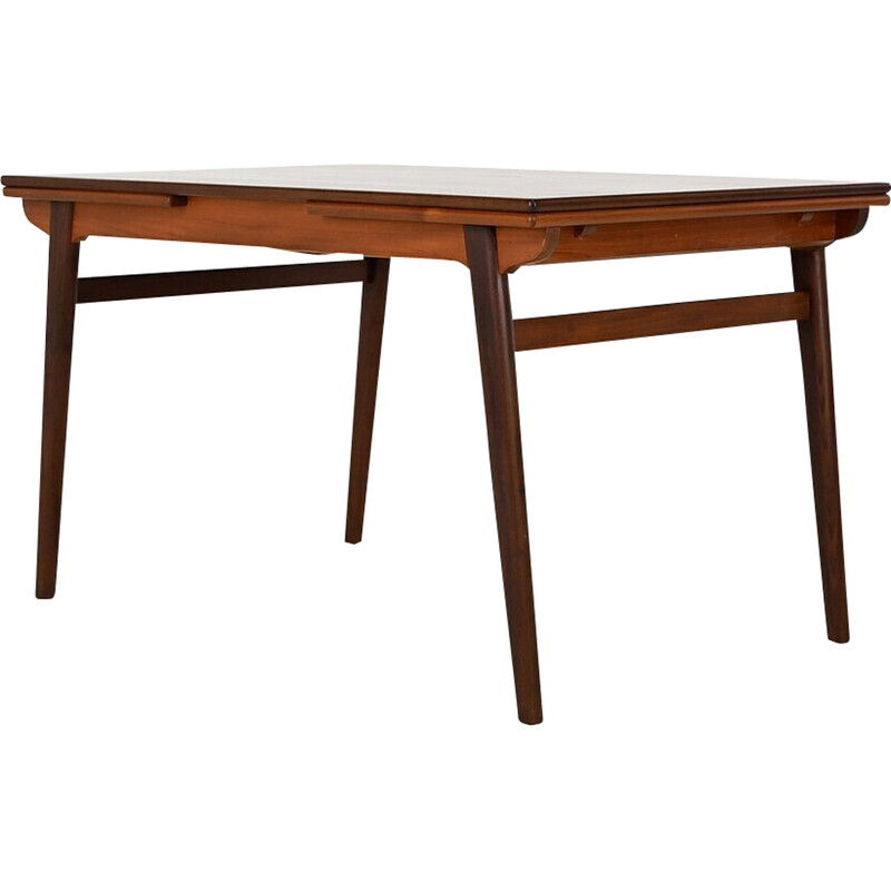Danish vintage extendable table by Hans J. Wegner