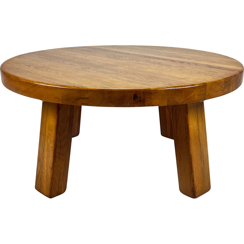 Table basse vintage moderniste - bois