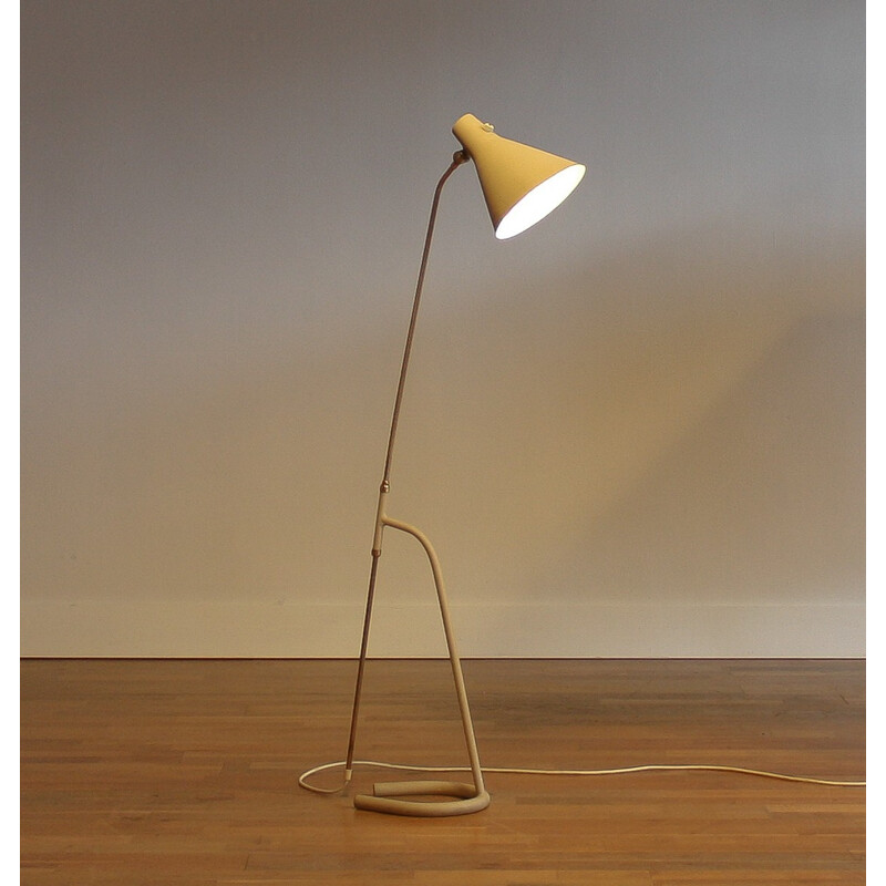 Floor Lamp by Hans Bergström for Ateljé Lyktan - 1950s