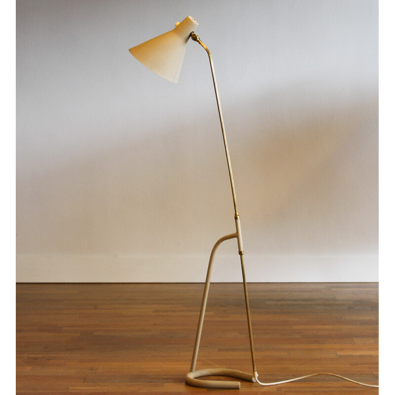 Floor Lamp by Hans Bergström for Ateljé Lyktan - 1950s