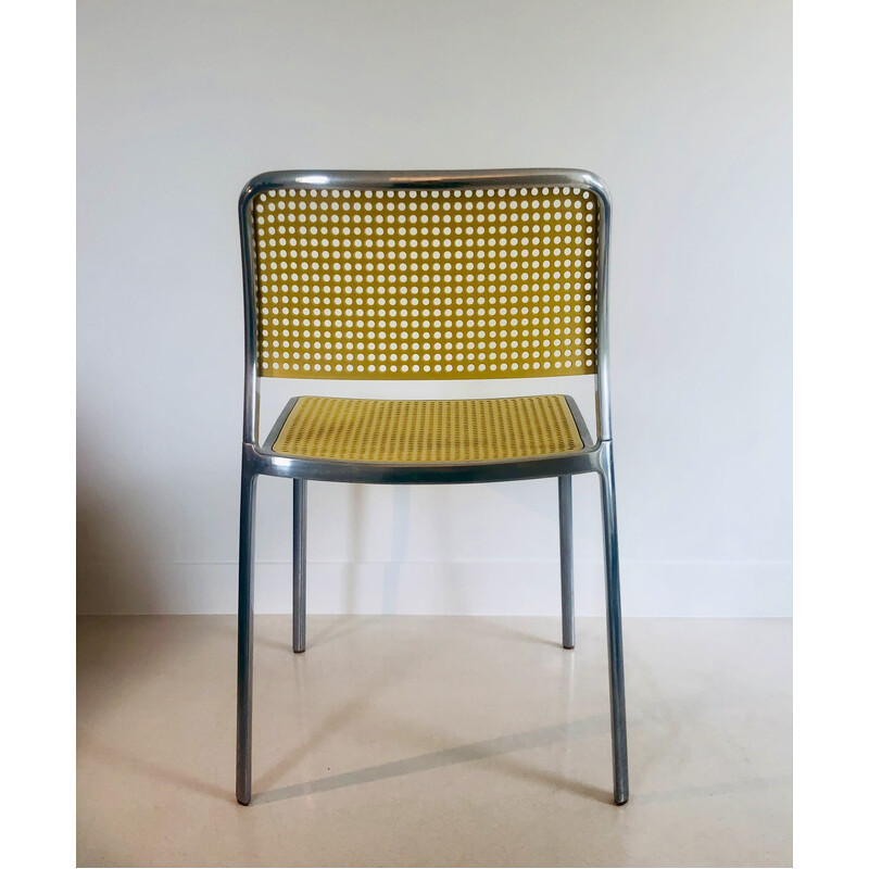 Sedia gialla vintage "Audrey" di Piero Lissoni per Kartell, Italia 2000