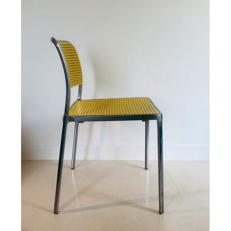 Vintage-Stuhl "Audrey" gelb von Piero Lissoni für Kartell, Italien 2000