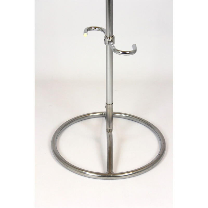 Vintage Bauhaus coat rack in chromed metal, 1930s