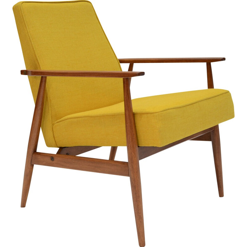 Vintage yellow armchairs - 1960s