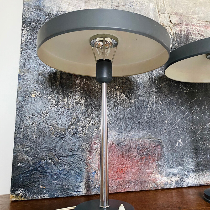 Pair of vintage Timor desk lamps by Louis Kalff for Philips