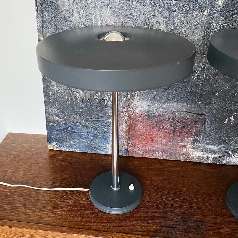 Pareja de lámparas de escritorio Timor vintage de Louis Kalff para Philips