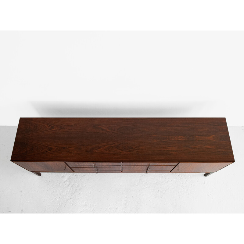 Vintage rosewood sideboard by Ole Wanscher, Denmark 1960s