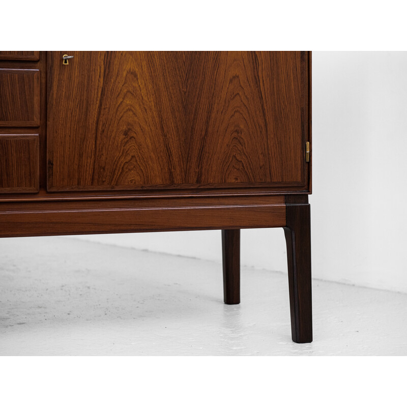 Vintage rosewood sideboard by Ole Wanscher, Denmark 1960s