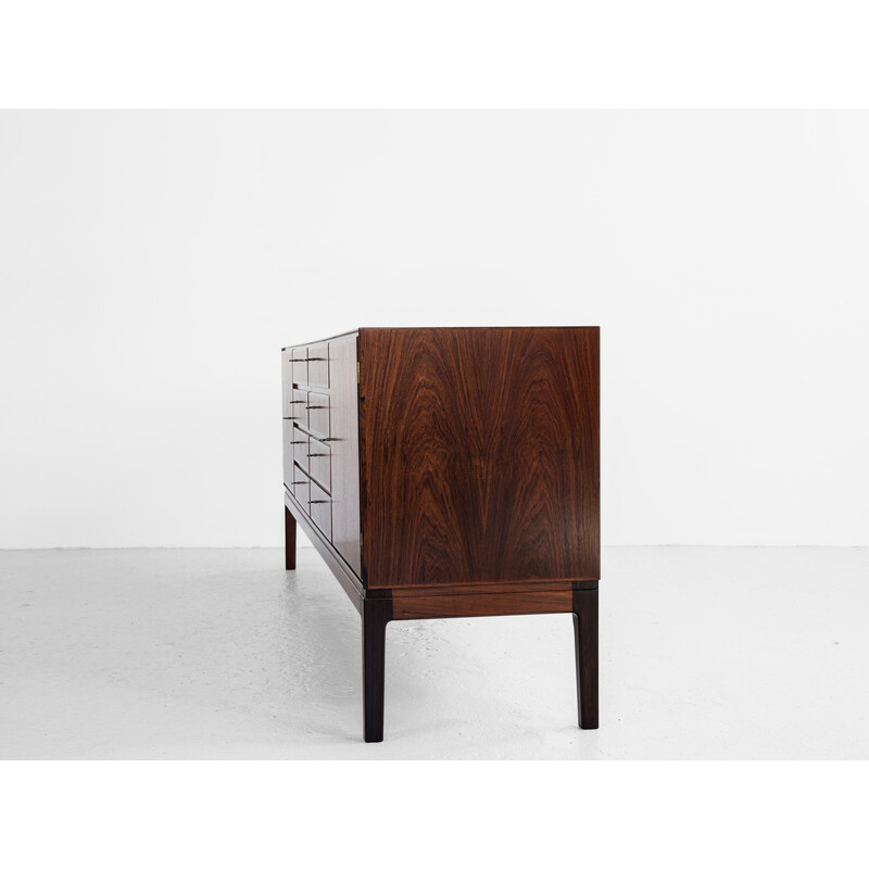 Vintage rosewood sideboard by Ole Wanscher, Denmark 1960s