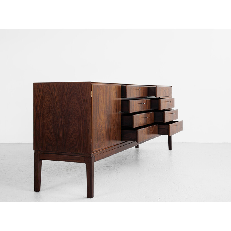 Vintage rosewood sideboard by Ole Wanscher, Denmark 1960s