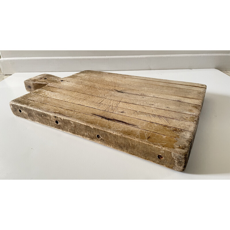 Tabla de cortar de madera vintage