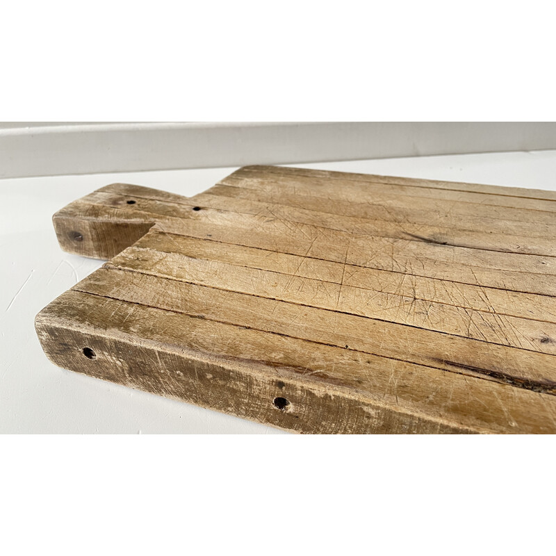 Tabla de cortar de madera vintage
