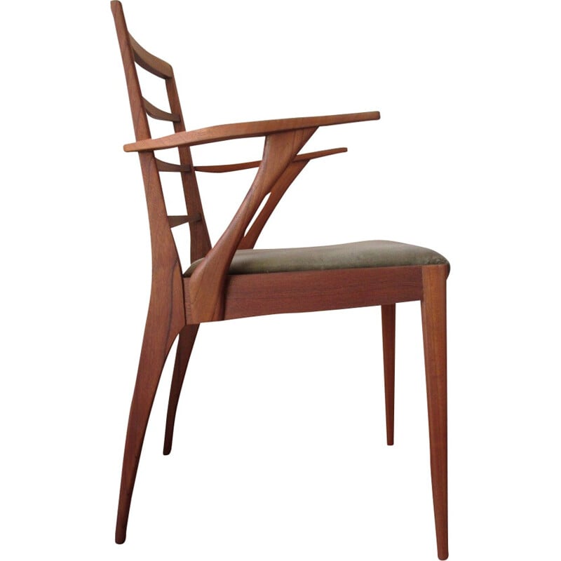 MacIntosh teak chair with arms - 1960s