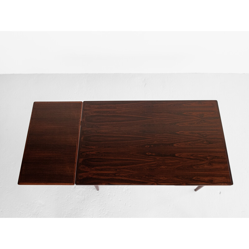 Vintage rosewood table by Omann Jun, Denmark 1960s