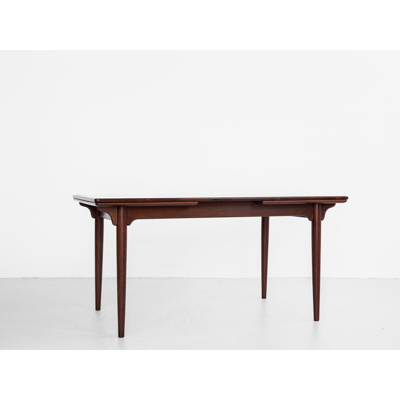 Vintage rosewood table by Omann Jun, Denmark 1960s