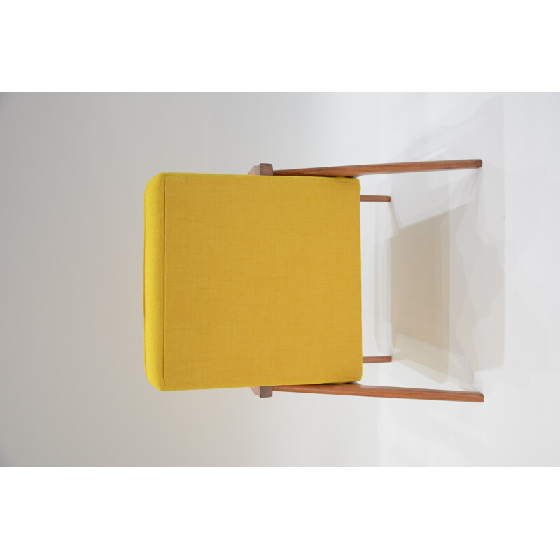 Polish yellow armchair - 1960s