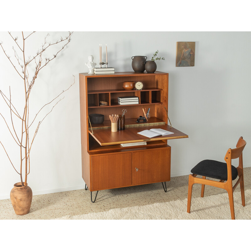 Vintage teak secretary for Oldenburger Möbelwerkstätten, Germany 1950s