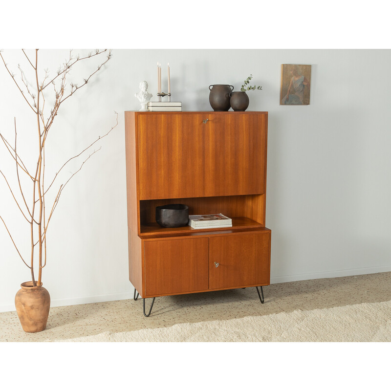 Vintage teak secretary for Oldenburger Möbelwerkstätten, Germany 1950s