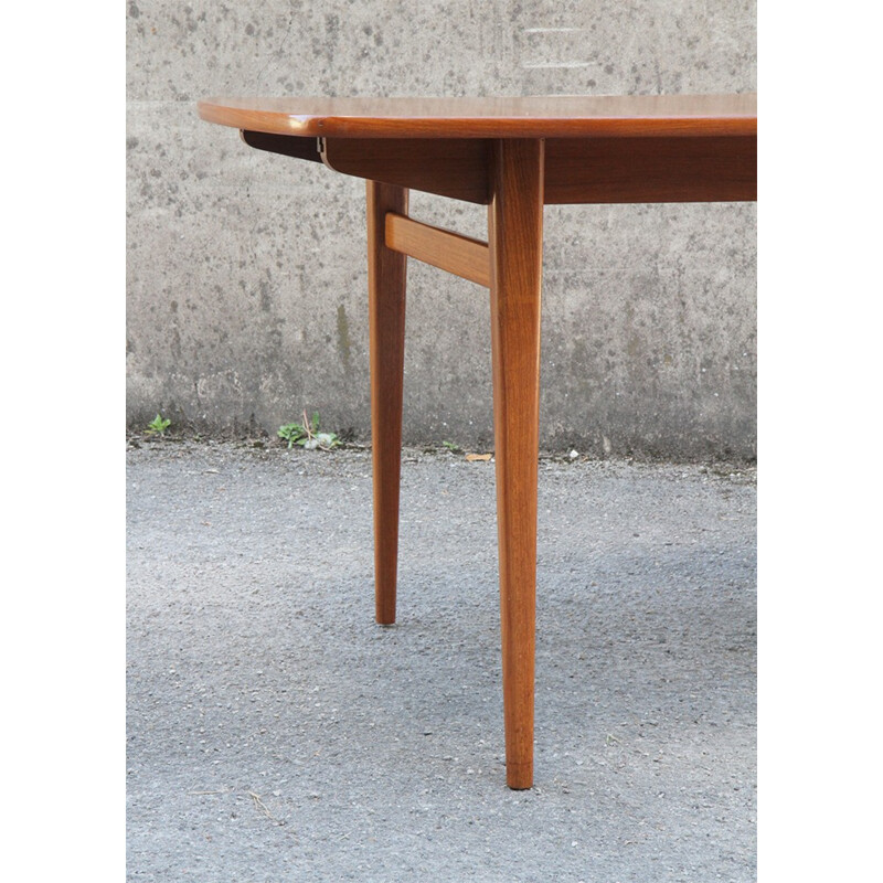 Mid century living room table in solid teak - 1960s