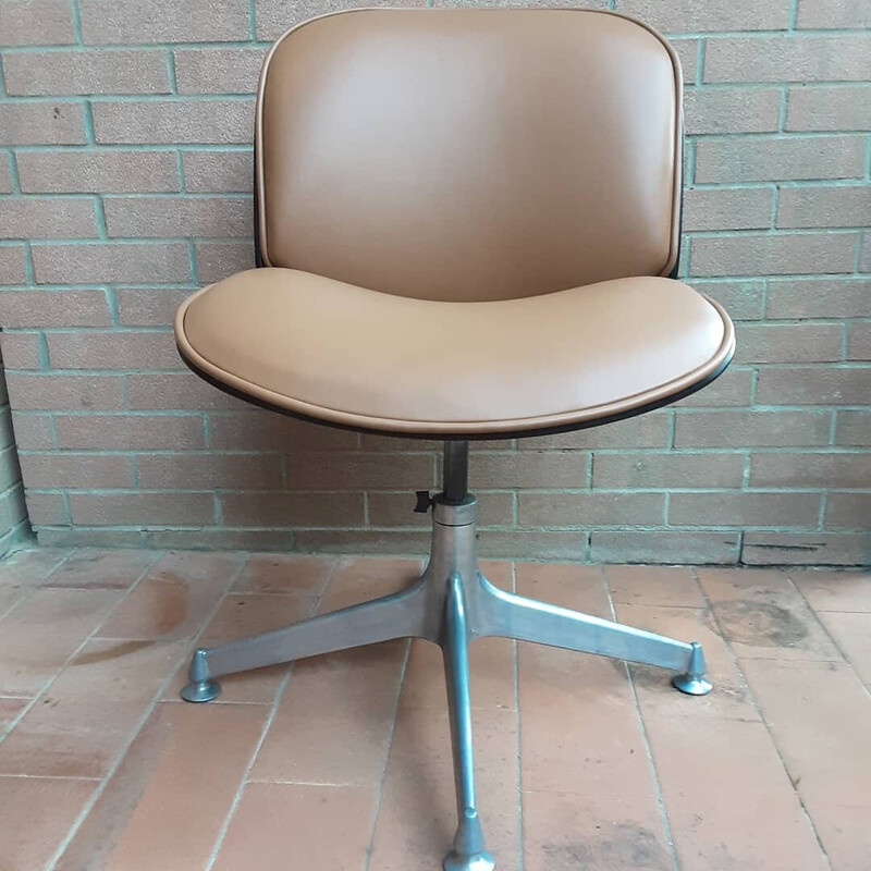 Fauteuil de bureau vintage par Ico Parisi pour Mim, 1960