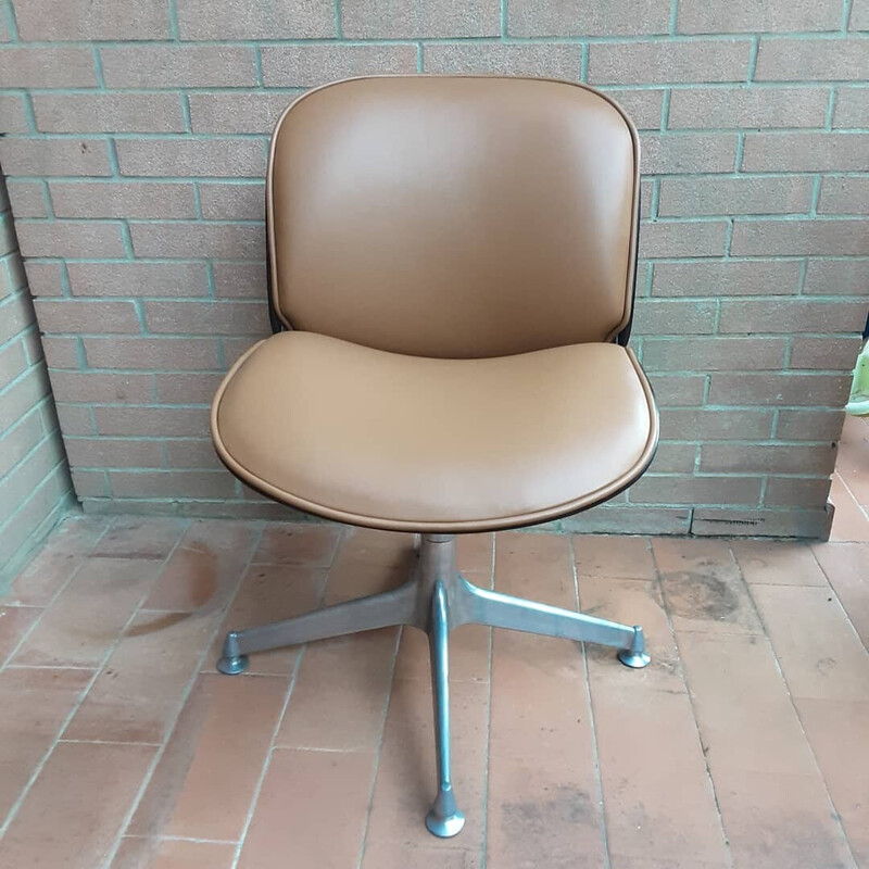 Vintage office chair by Ico Parisi for Mim, 1960
