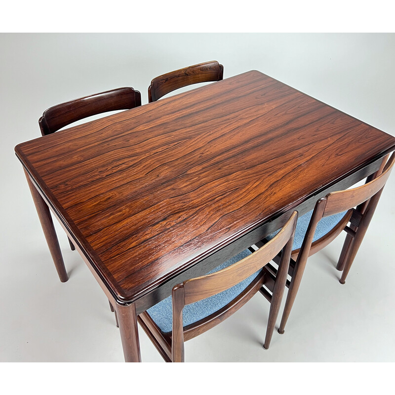 Vintage palissander eetkamer set, 1960