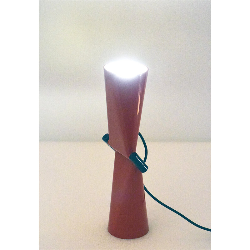 Vintage "Bowling" table lamp by Cesare Leonardi and Franca Stagi for Lumenform, 1970s