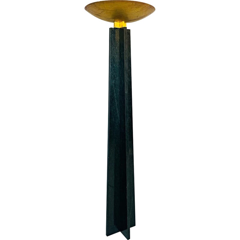 Vintage "Wagneriana" marble floor lamp by Lella and Massimo Vignelli, Italy