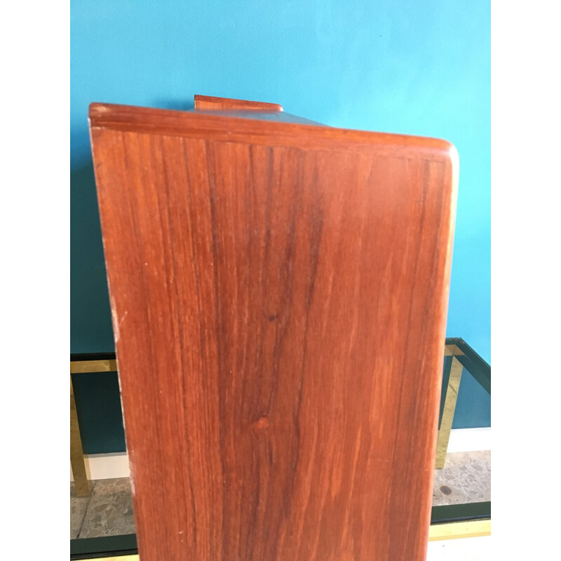 Danish small bathroom cabinet in teak - 1960s